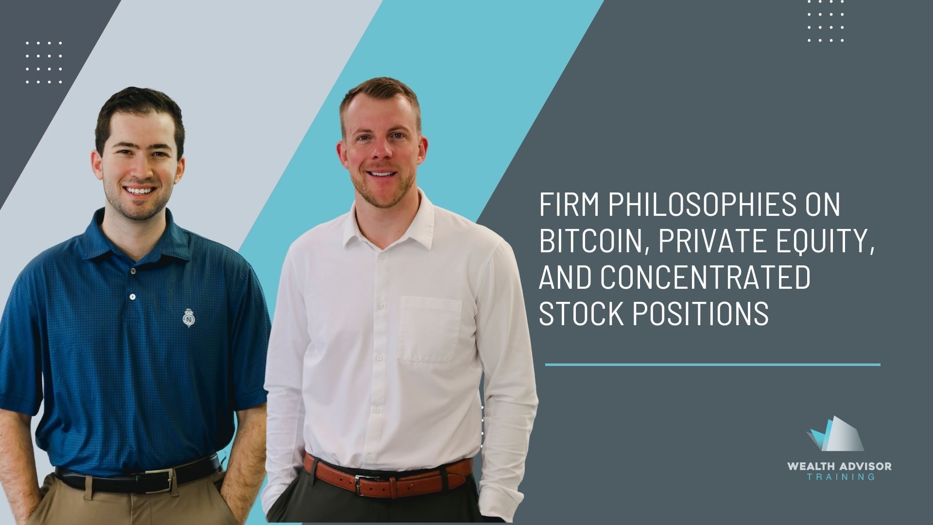 Firm Philosophies On Bitcoin, Private Equity, And Concentrated Stock Positions